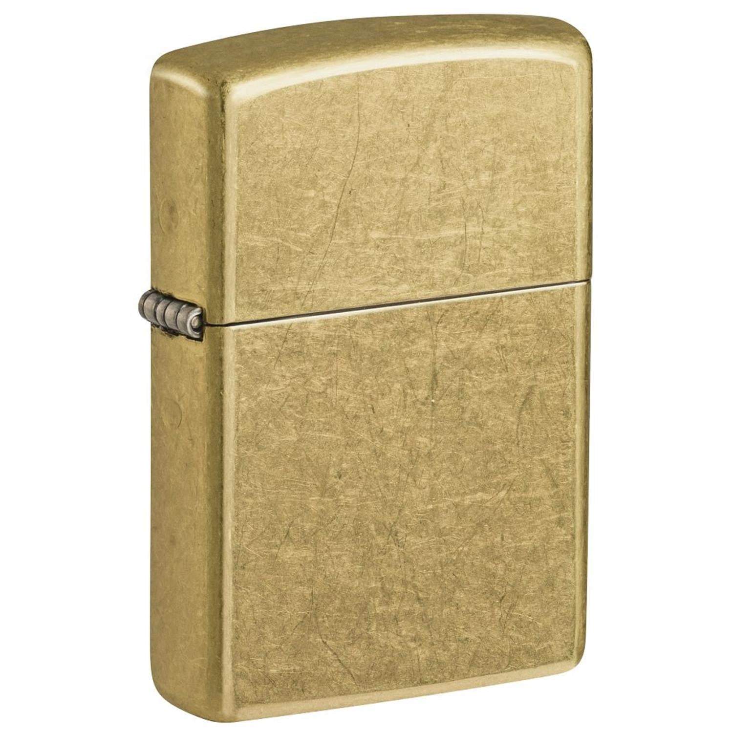 Zippo Benzinfeuerzeug Street Brass Zippo